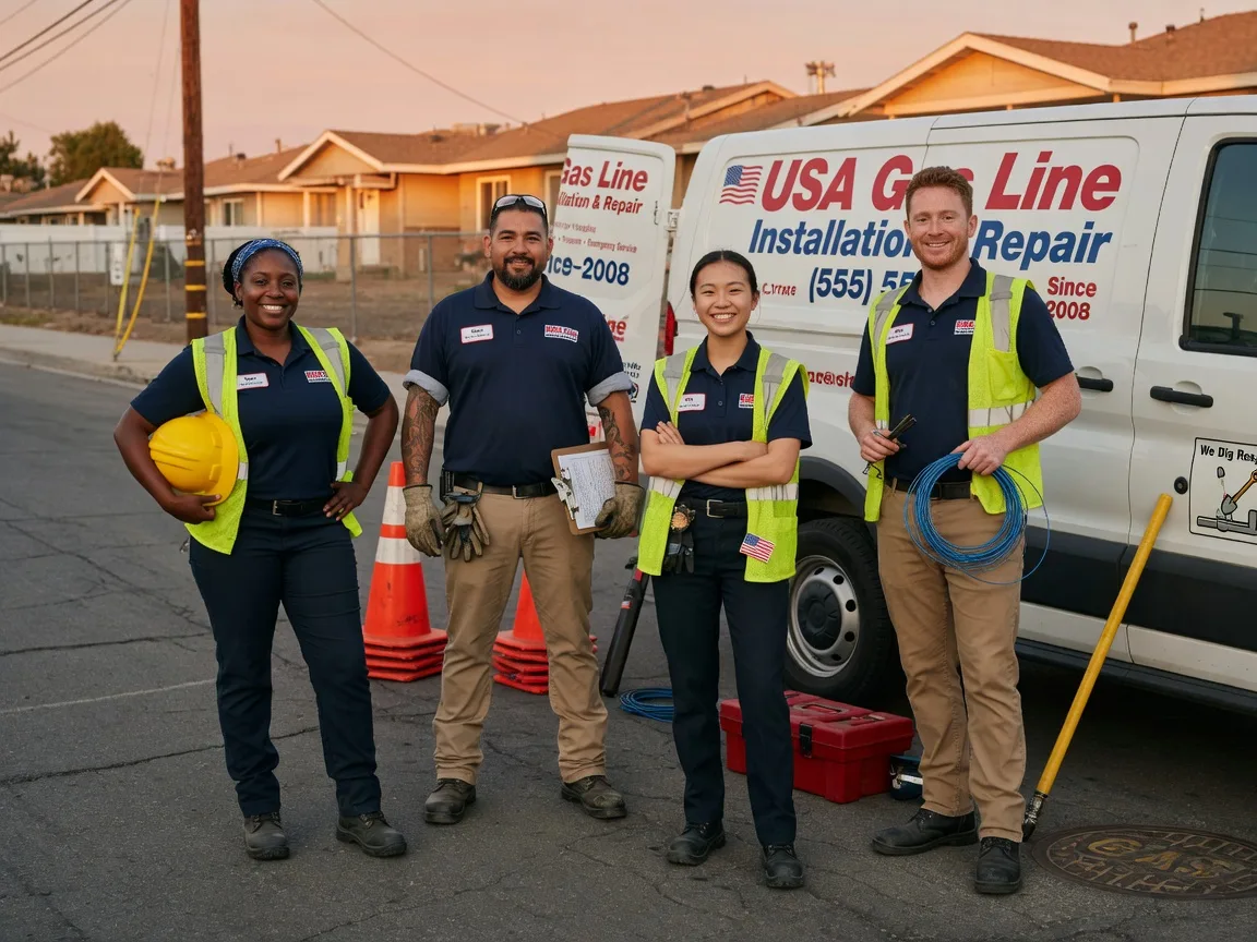 Gas Line Installation company in Mineola, IA